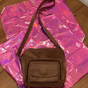 Mexican Tooled Leather Vintage Handbag